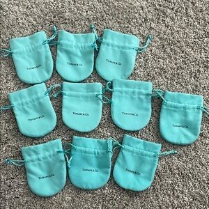 Tiffany & Co. Blue Pouches